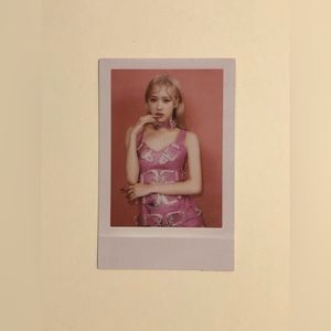 BLACPINK BORNPINK PINK VER ROSÉ POLAROID PC